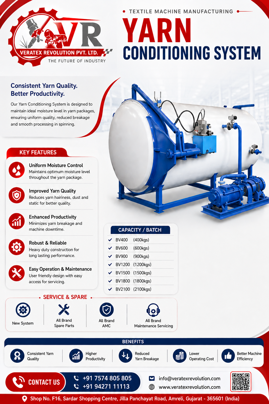 Yarn Conditioning System